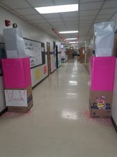 Senior hallway:  Candy Castle